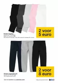 Zeeman folder week 34 Pagina 4: Kinder joggingbroek €8,00, Kinder legging €5,00