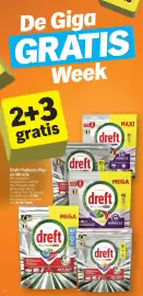 Albert Heijn folder week 35 Pagina 24: Dreft Platinum Plus en Miracle €27,98