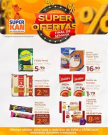Catálogo Super Kan Página 2: Massa Diana Cortes €2,79, Lasanha forno de minas bolonhesa/4 queijos €8,90