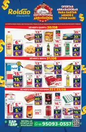 Folheto Roldão Página 1: Coca-cola - refrigerante original ou sem acucar €3,59, Tradicional - café 3 corações €23,89