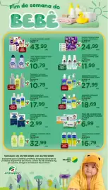 Catálogo Araújo Supermercados Página 1: Fralda descartável cremer shortinho €24,99, Sabonete liquido cottonbaby snoopy €10,79