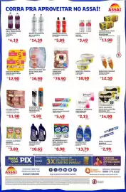 Encarte Assaí Atacadista Página 2: Powerade - bebida isotônica sabores €5,89, Bompack - papel-alumínio €2,99