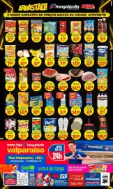 Encarte Frangolândia Página 2: Desinfetante Briz 5 litros tipos €14,95, Farinha lactea Nestle original €4,99