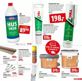 Jem & fix kundeavis Side 11: FUGEMASSE TEC7 €198,00, DEKKPAPP €109,00