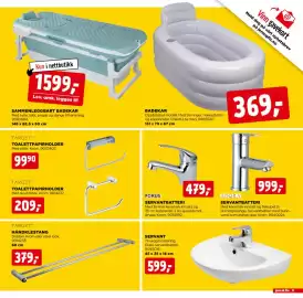 Jem & fix kundeavis Side 13: SAMMENLEGGBART BADEKAR €1.599,00, BADEKAR €369,00