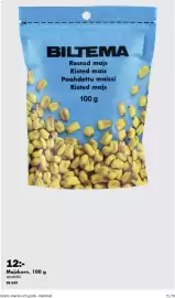 Biltema reklamblad Sida 15: Biltema majskorn €12,00