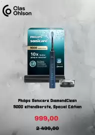 Clas Ohlson reklamblad Sida 4: Philips sonicare diamondclean 9000 eltandborste, special edition €999,00