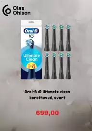 Clas Ohlson reklamblad Sida 7: Oral-B iO Ultimate clean borsthuvid, svart €699,00