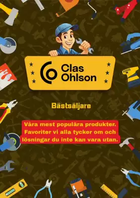 Clas Ohlson reklamblad (giltig till och med 31-08)