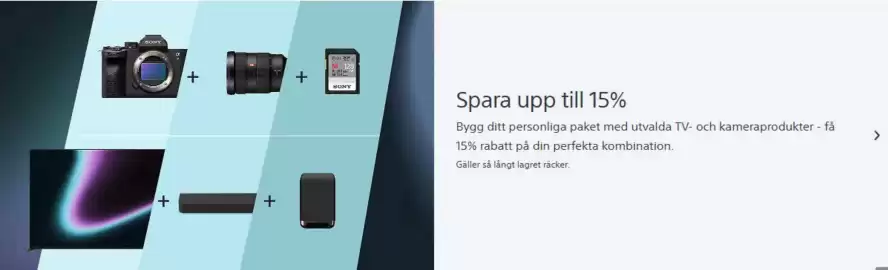 Sony reklamblad Sida 1