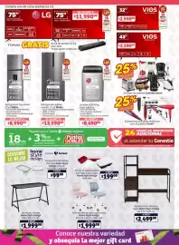 Folleto Soriana Híper Página 7: Lavadora LG 19 kg. carga superior €8.690,00