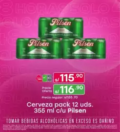 Catálogo Tottus Página 1: Pilsen cerveza pack 12 uds €115,90
