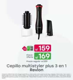 Catálogo Tottus Página 16: Revlon cepillo multistyler plus 3 en 1 €159,00