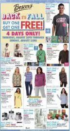 Boscov's weekly ad week 34 Page 1