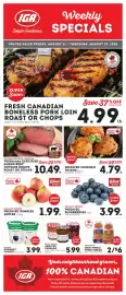 Fresh St Market flyer week 34 Page 1: Fresh bc blueberries €3,99, Fresh bc sunrise apples €1,99