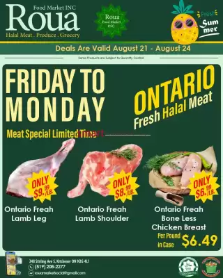 Roua Food Market (valid until 24-08)
