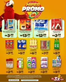 Catálogo DB Supermercados Página 2: Papel higiênico lótus neutro/perfumado €2,99, Lava roupa pó ala fragrâncias €2,99