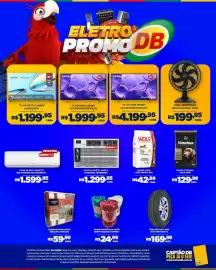 Catálogo DB Supermercados Página 5: Cond ar mystic janela €1.299,95, Tv 50 sams smart €1.999,95