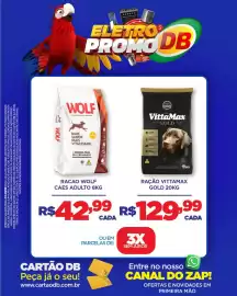 Catálogo DB Supermercados Página 14: Racao wolf caes adulto €42,99, Ração vittamax gold €129,99