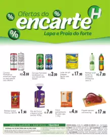 Catálogo Hiperideal Supermercados semana 34 Página 1: Cerveja Heineken tradicional ou zero álcool lata €3,99