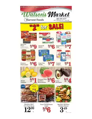 Harvest Foods (valid until 25-08)