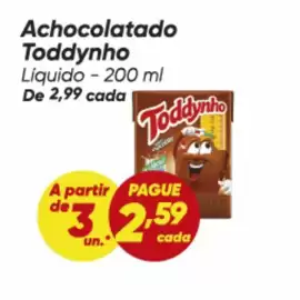 Tabloide Dia Página 11: Toddynho - achocolatado €2,59
