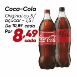 Tabloide Dia Página 21: Coca-cola - original ou s/ açúcar €8,49