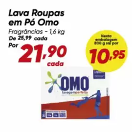 Tabloide Dia Página 3: Omo - lava roupas em pó €21,90