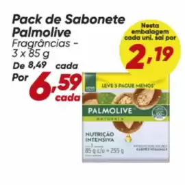 Tabloide Dia Página 34: Palmolive - pack de sabonete €6,59