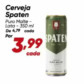 Tabloide Dia Página 6: Spaten - cerveja €3,99