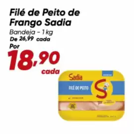 Tabloide Dia Página 8: Sadia - filé de peito de frango €18,90