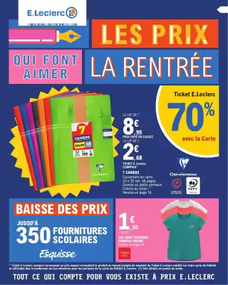 Catalogue E.Leclerc Drive (valable jusqu'au 29-08)