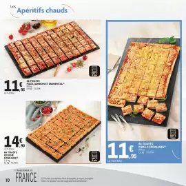 Catalogue E.Leclerc Drive page 10: LE PLATEAU €14,90, 66 TOASTS PIZZA JAMBON ET EMMENTAL €11,95