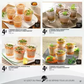 Catalogue E.Leclerc Drive page 17: 4 VERRINES SAUMON, FROMAGE FRAIS ET CONCOMBRE €4,00