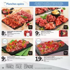 Catalogue E.Leclerc Drive page 22: LA PLANCHE PLANCHE APÉRO €9,95, MAXI PLANCHE APÉRO €19,95