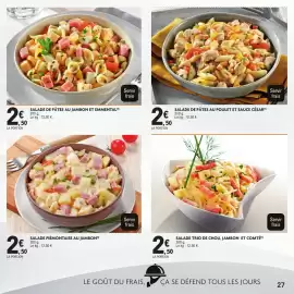 Catalogue E.Leclerc Drive page 27: SALADE DE PÂTES AU JAMBON ET EMMENTAL €2,50