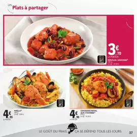 Catalogue E.Leclerc Drive page 37: PAËLLA €4,95, COUSCOUS ROYAL €4,90