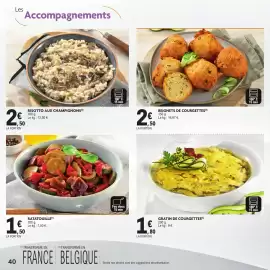 Catalogue E.Leclerc Drive page 40: RATATOUILLE €1,50, Risotto aux champignons €2,50