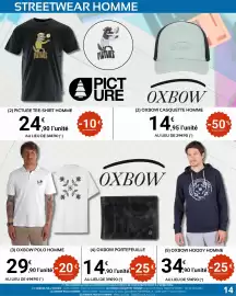 Catalogue E.Leclerc Sport page 14: Oxbow - polo homme €29,90, Oxbow - casquette homme €14,95