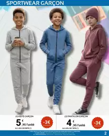 Catalogue E.Leclerc Sport page 2: Veste garçon €5,95