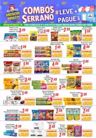 Catálogo Serrano Supermercado Página 5: Biscoito Recheado Glub Mania (sabores) €1,49, Bebida Láctea Toddynho Chocolate €20,00