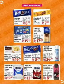 Catálogo Supermercado Dalben Página 6: Chocolate em Pó Italac Solúvel €12,79, Chocolate lacta 85g 40% cacao nuts €17,99