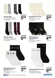 Catalogue Zeeman page 24: Chaussettes de travail homme €4,99, Lucky tights Collant enfant €6,99
