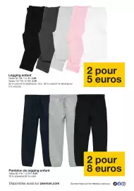 Catalogue Zeeman page 3: Legging enfant €5,00, Pantalon de jogging enfant €8,00