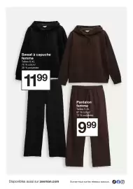 Catalogue Zeeman page 7: Sweat à capuche femme €11,99