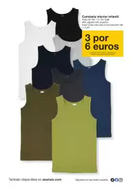 Catálogo Zeeman Página 15: Camiseta interior infantil €6,00