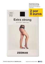 Catálogo Zeeman Página 23: Zeeman pantis extra strong €8,00