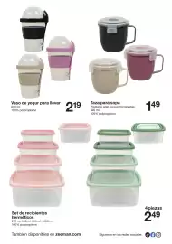 Catálogo Zeeman Página 27: Vaso de yogur para llevar €2,19, Taza para sopa €149,00