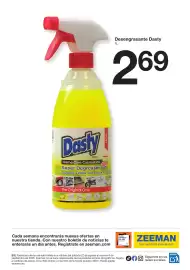 Catálogo Zeeman Página 29: Dasty desengrasante €2,69
