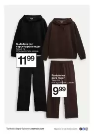 Catálogo Zeeman Página 7: Sudadera con capucha para mujer €11,99